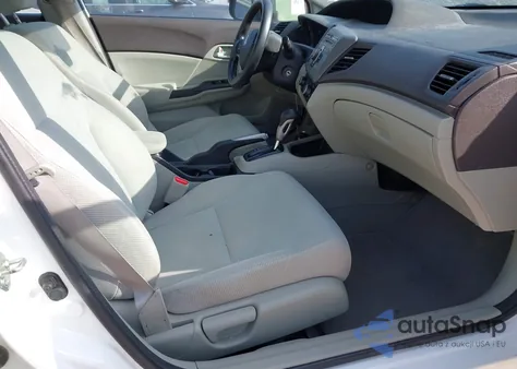 2012 Honda Civic Lx из США, поврежденный, VIN 19XFB2F53CE095779